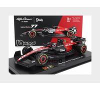 Alfa Romeo C43 Formula 1 2023 #77 Bottas con Figura Modellino Auto 1:43 Bburago