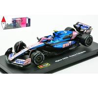 MODELLINO AUTO STATICO BURAGO ALPINE F1 A525 2025 COLAPINTO VETRINA SCALA 1/43