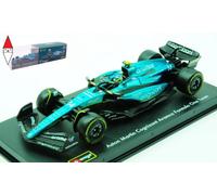 1/43 BURAGO ASTON MARTIN F1 AMR23 TEAM ARAMCO COGNIZANT N 14