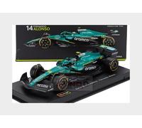 1:43 BURAGO Aston Martin F1 Amr25 #14 2025 Alonso +Pilot And Showcase BU38251-A