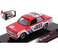 1/43 Burago Datsun 510 Bre N 46 Racing 1972 White Blue Red 18-38301