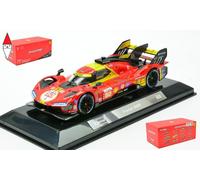 1:43 BURAGO Ferrari 499P #50 Winner Le Mans 2024 Fuoco Molina +Showc.BU36316-50