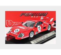 1:43 BURAGO Ferrari 512Bb Bellancauto #15 1000Km Monza 1981 +Showcase BU36308