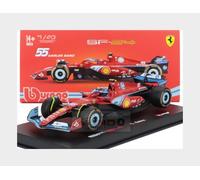 1/43 BURAGO - FERRARI - F1 SF-24 TEAM SCUDERIA FERRARI N 55 18-36843-SAI-MIAMI
