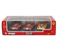 1/43 BURAGO - FERRARI - SET 3X 499P WINNER 24h LE MANS TEAM AF CORSE 18-36324