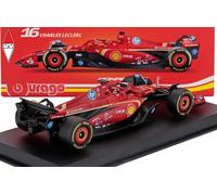 BURAGO 18-36843-L-MONACO FERRARI - F1 SF-24 TEAM SCUDERIA FERRARI N 16 WINNER MO