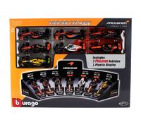 1/43 BURAGO - McLAREN - SET F1 7X F1 MCL36 TEAM MCLAREN N 4 2022 18-38169-PACK