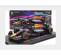Bburago 18-38083V1 Modellino F1 Rosso Bull RB19 '23 #1 Verstappen Miami Gp (1 :
