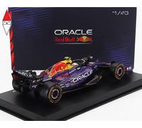 MODELLINO AUTO STATICO BURAGO RED BULL F1 RB19 LAS VEGAS 2023 PEREZ VETRINA 1/43