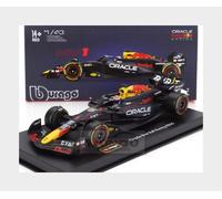 1:43 BURAGO Red Bull F1 Rb20 #1 2024 Max Verstappen +Pilot & Showcase BU38098-V