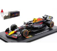 1:43 BURAGO Red Bull F1 Rb20 #11 2024 Perez With Pilot And Showcase BU38098-P