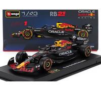 MODELLINO AUTO STATICO BURAGO ROSSO BULL F1 RB21 2025 VERSTAPPEN VETRINA 1/43