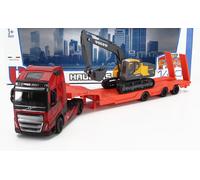 1/43 BURAGO - MERCEDES BENZ - ACTROS 2 GIGASPACE TRUCK PIANALE 18-32311-32310