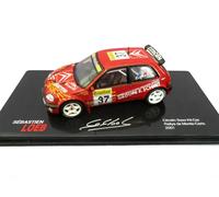 1/43 CITROEN SAXO KIT CAR #37 MONTECARLO 2001 LOEB ELENA IXO EDICOLA 020