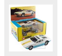 1:43 CORGI De Tomaso Ghia 5000 Mangusta 1969 White Light Blue 271-CD54321008