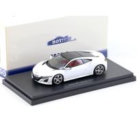 1:43 Ebbro Honda Nsx Concept Car 2013 Pearl Bianco