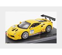 1:43 EDICOLA Ferrari 488 Gt3 3.9L Turbo V8 #1 Challenge 2017 Yellow ABFRT016