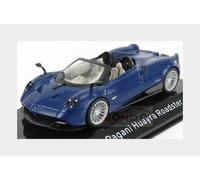 1:43 Edicola Pagani Huayra Roadster 2017 Con Vetrina With Showcase Blue ABSUP062