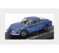 1:43 EDICOLA Renault Alpine A110 1969 Black Wheels Blue Met ABRBA147
