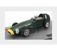 1:43 EDICOLA Vanwall F1 57 #8 Season 1958 Stirling Moss Green FORMULA1AUTOCOL235