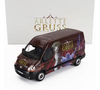 MODELLINO FURGONE STATICO ELIGOR RENAULT MASTER VAN ARLETTE GRUSS 2003 VIOLA