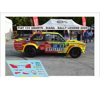 1/43 Fiat 131 Abarth Rally Legend 2020 Diana Kit