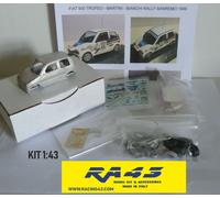 1/43 Fiat 500 Cinquecento Rally Sanremo 1996 Martini Kit