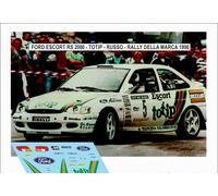 1/43 Ford Escort RS 2000 MK 4 Rally della Marca 1996 Russo Totip Kit