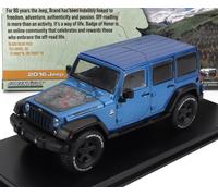 1/43 GREENLIGHT - JEEP - WRANGLER UNLIMITED BLACK BEAR EDITION 2016 86198