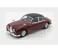 Cararama Jaguar MK II - Serie TV Inspector Morse (1987-2000) rosso scuro 1:43
