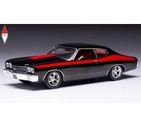 1970 Chevrolet Chevelle SS Negro/Rojo 1:43 IXO Models CLC477N.22