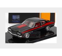 1970 Chevrolet Chevelle SS Negro/Rojo 1:43 IXO Models CLC477N.22