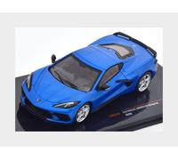 1:43 IXO Chevrolet Corvette C8 Stingray Coupe 2020 Blue MOC316