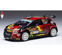 IXO MODEL RAM877 CITROEN C3 RALLY 2 N.24 WRC2 RALLY YPERN 2022LEFEBVRE/MALFOY 1: