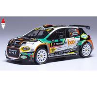 MODELLINO AUTO STATICO IXO CITROEN C3 RALLY WALLONIEN 2024 DE CECCO SCALA 1/43