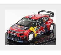 MODELLINO AUTO STATICO IXO CITROEN C3 WRC RALLY SWEDEN 2019 LAPPI SCALA 1/43
