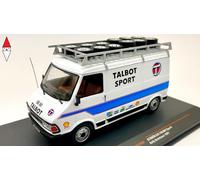 Citroen C 35 Talbot Sport 1981 Assistance W/roof Rack And Wheels 1:43 Model