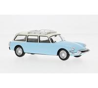 1:43 IXO Citroen Id19 Break Sw Station Wagon 1960Light Blue White CLC609N.22