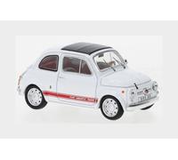 1:43 IXO Fiat 500 Abarth 595 Ss 1965 White Red CLC484N.22