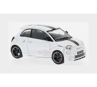 1:43 IXO Fiat 500E Abarth 2024 White Black MOC345.22