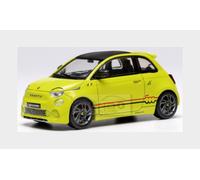 1:43 IXO Fiat 500E Abarth 2024 Yellow MOC346.22