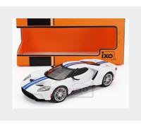 Ford Gt Hellcat 2017 White / Blue 1:43 Model IXO MODEL