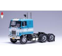 1/43 IXO GMC ASTRO 95 TRACTOR TRUCK 3-ASSI 1970 BLUE WHITE