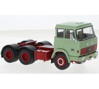 1:43 IXO Henschel Hs19Ts Tractor Truck 3-Assi 1966 Light Green Red TR151.22