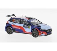 1:43 IXO Hyundai I20 #31 Rally Montecarlo 2025 Camilli De La Haye RAM978.22