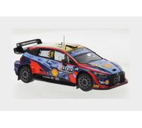 1:43 IXO Hyundai I20 Coupe Wrc Mobis #11 Rally Safari 2022 T.Neuville RAM855.22