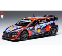 1/43 IXO HYUNDAI i20 COUPE WRC MOBIS N 2 RALLY MONTECARLO 2022 O.SOLBERG