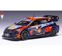 MODELLINO AUTO STATICO IXO HYUNDAI I20 N #6 SORDO RALLY MONTECARLO 2023 1/43
