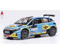 1/43 IXO HYUNDAI i20 N RALLY2 N 3 2nd RALLY SPA 2024 CEDRIC CHERAIN - DAMIEN