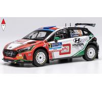 1/43 IXO HYUNDAI i20 N RALLY2 TEAM BRC RACING N 2 WINNER RALLY SERRAS DE 2023